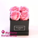 Kwiaty Mydlane Flower Box 4YOU - różane róże