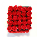 Bukiet mydlany Flower Box Wyznanie Miłości – 25 róż