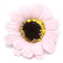 Kwiat mydlany główka - gerbera różowa 50 sztuk