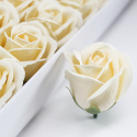 Kwiat mydlany główka - róża waniliowa 50 sztuk