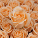 Kwiat mydlany główka - róża brzoskwiniowa 50 sztuk
