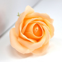 Kwiat mydlany główka - róża brzoskwiniowa 50 sztuk