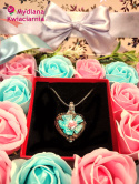 FlowerBox zestaw Premium 36 róż z biżuterią wenecką