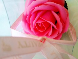 Duża Róża kwiat mydlany - piękny prezent