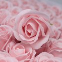 Kwiaty Mydlane Serce Max Flower Box - 24 Róża pink