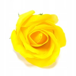 Kwiaty Mydlane Serce Max Flower Box- 24 Róża żółta