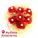 Bukiet mydlany Kwiaty Mydlane Flower Box PREMIUM