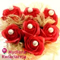 Bukiet mydlany Kwiaty Mydlane Flower Box PREMIUM