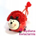 Bukiet mydlany Kwiaty Mydlane w ceramice - LOVE