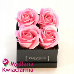 Kwiaty Mydlane Flower Box 4YOU - różane róże