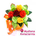 Kwiaty Mydlane Flower Box PREMIUM