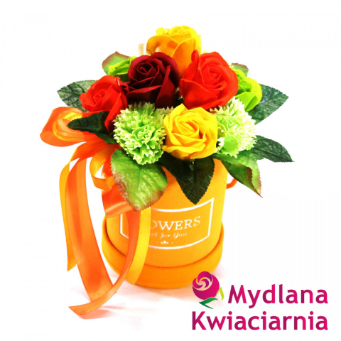 Kwiaty Mydlane Flower Box PREMIUM