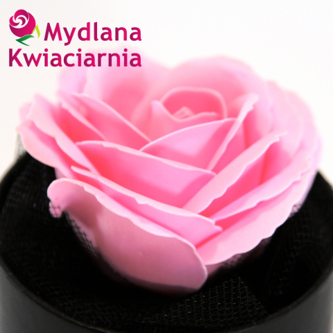 Kwiaty Mydlane Flower Box RÓŻA