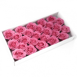 Kwiat mydlany główka - duża róża różana 25 sztuk