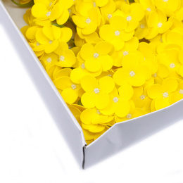 Kwiat mydlany główka - hortensja żółta 36 sztuk