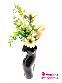 Bukiet mydlany Figura Kwiaty Mydlane w ceramice