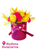 Kwiaty Mydlane Flower Box PREMIUM