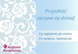 Karnet z życzeniami 