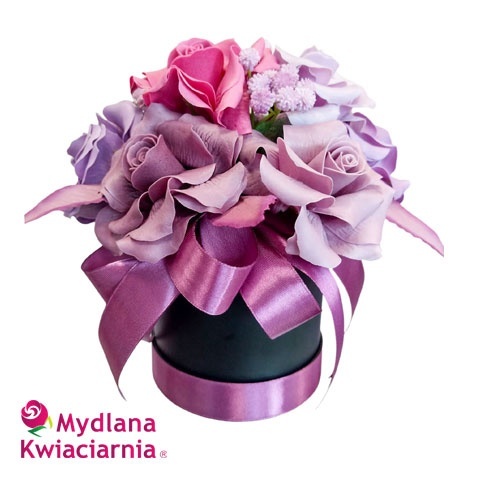 Bukiet mydlany Flower Box PREMIUM Bukiet mydlany Flower Box PREMIUM