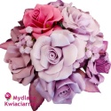 Bukiet mydlany Flower Box PREMIUM