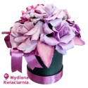 Bukiet mydlany Flower Box PREMIUM