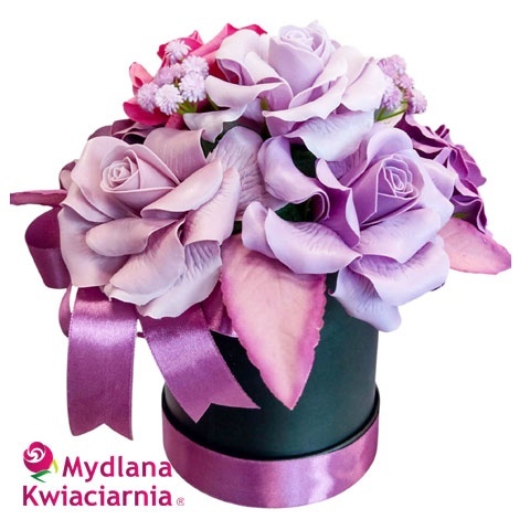 Bukiet mydlany Flower Box PREMIUM Bukiet mydlany Flower Box PREMIUM