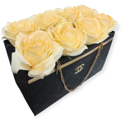 Bukiet mydlany Mirage gold - pachnące róże