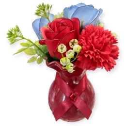 Bukiet mydlany w ceramice Vox