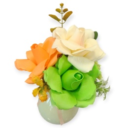 Bukiet mydlany w ceramice Vox