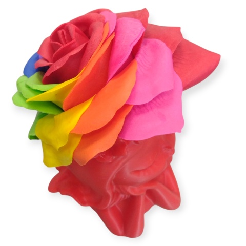 Kwiat mydlany ArtDecor - wielokolorowy