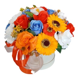 Bukiet mydlany Flower Box PREMIUM