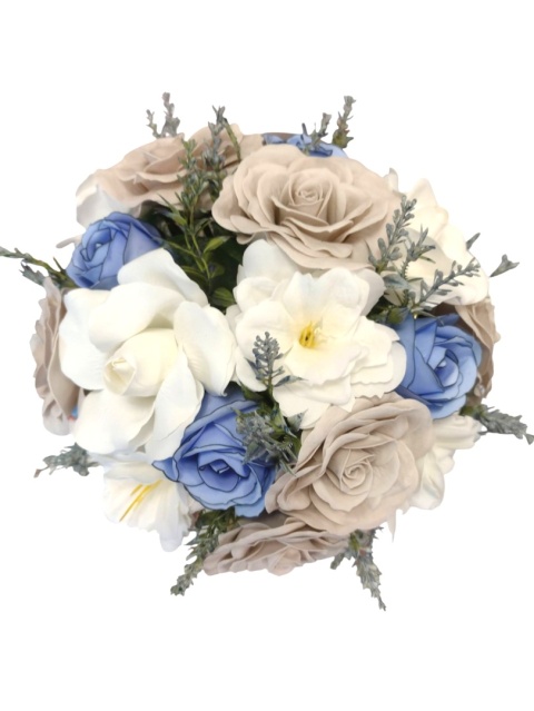 Elegancki bukiet mydlanych kwiatów - 18 pachnących kwiatów