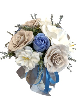 Bukiet mydlany Flower Box PREMIUM