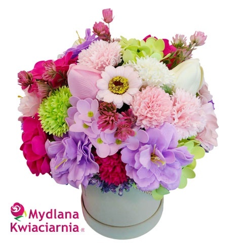 Elegancki bukiet mydlanych kwiatów - 35 pachnących kwiatów Elegancki bukiet mydlanych kwiatów - 35 pachnących kwiatów
