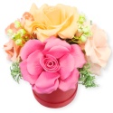 Elegancki bukiet mydlanych kwiatów - 5 róż