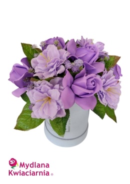 Kwiaty Mydlane Flower Box PREMIUM