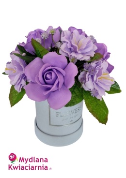 Kwiaty Mydlane Flower Box PREMIUM